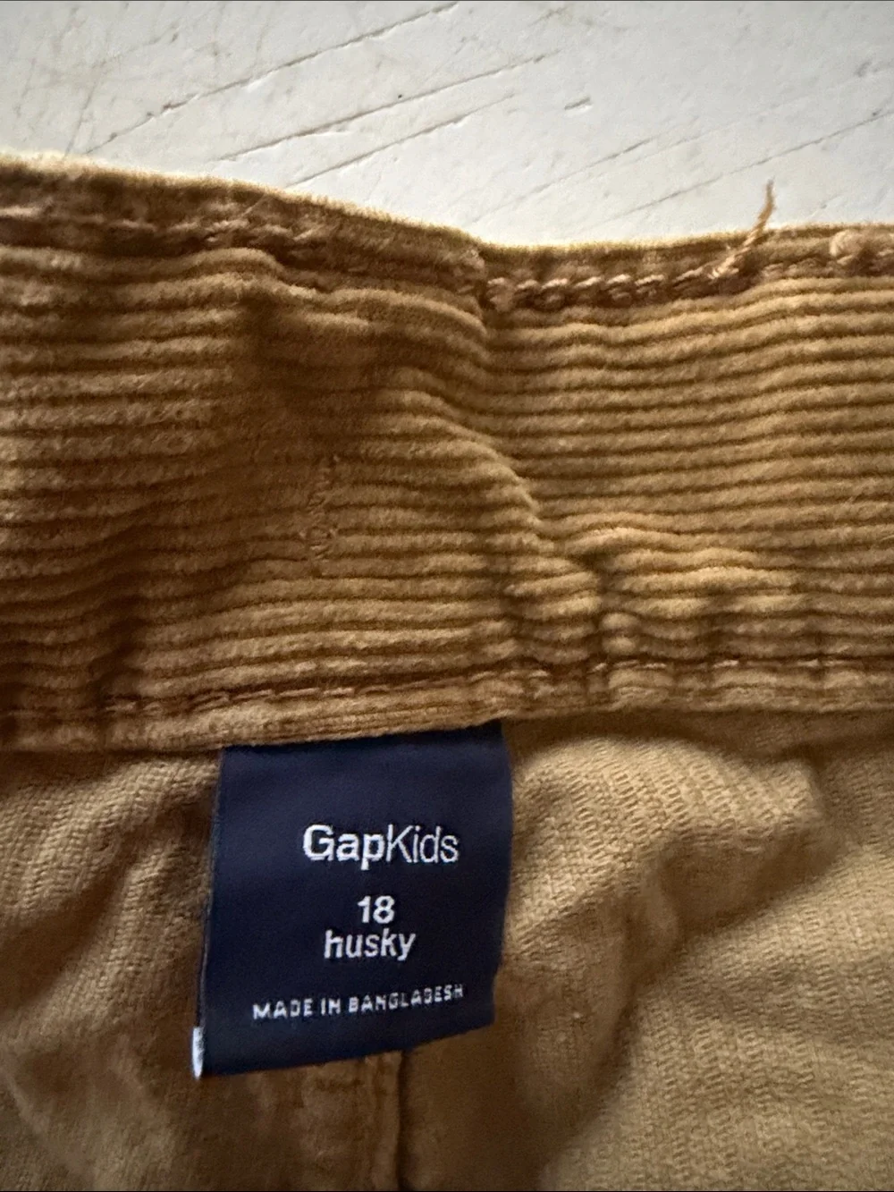 GAPKids Corduroy Pants in Tan Brown